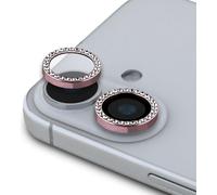 Guess Fixed Glitter Iphone 16/16 Plus Protection d'objectif Argent Argent One Size