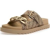 Sandale Guess Fatema Logo 4g Femme Marron - 40