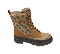 Guess - Fl7Bdafal12 Bottine à lacets - Femme - Chaussures - Beige - Taille: 37 EU
