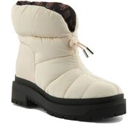 GUESS Fl8Ledele10 Leeda Femmes Rembourré Bottines en Crème Taille UK 3 - 8