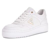 Guess FLJMI6 FAL12 MIRAM6 Baskets Sportives Femme Lacs Blanches
