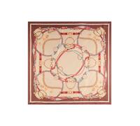 GUESS Foulard beige / gris / orange / rouge, Taille One Size