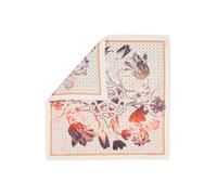 GUESS Foulard gris / prune / orange foncé / blanc, Taille One Size