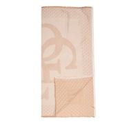 GUESS Foulard 'LINDSEY' nude / camel / beige chiné, Taille One Size