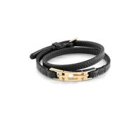 Guess G Kelly Bracelet - Bracelet de luxe en cuir noir