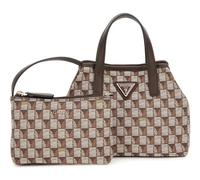 GUESS G Wave Mini sac fourre-tout pour femme, Logo marron, One Size, G Wave Mini fourre-tout