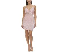 GUESS Gdsp5389 Robe, Blush Multi, 42 Femme