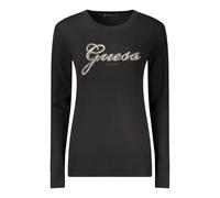 Guess - Georgia Logo Sweater - Femme - Pulls - Noir - Taille: 40 FR