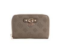 GUESS Gerty Portefeuille zippé pour Femme Taupe foncé Taille Unique