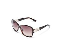 GUESS GF6045 pour femme, havane foncé/marron dégradé, taille unique, Havane foncé/marron dégradé, Taille unique