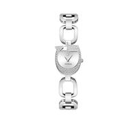 Guess Gia GW0683L1 Montre pour Femme avec Bracelet en Acier Inoxydable argenté 3 Bars Taille : 22 mm