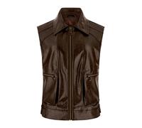 GUESS Gilet chocolat, Taille S