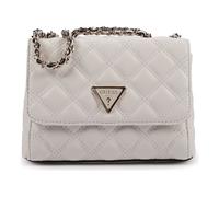 GUESS Sac à bandoulière 'GIULLY II MINI 2 COMP CVRT FLP' blanc, Taille One Size