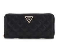 Guess Portefeuille Giully II SLG Zip-Around Noir