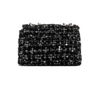 GUESS Giully Mini 2 Compartment Convertible Flap XS Black/Gold