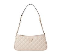 Guess - Giully Top Zip Shoulder Bag - Femme - Sacs - Beige - Taille: ONE Size