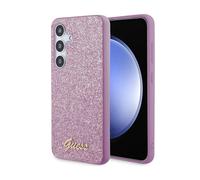 Guess Housse Glitter Script Violet - Galaxy S24
