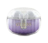 Guess Glitter Gradient - Écouteurs Bluetooth TWS + étui de chargement (violet)