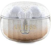 Guess Glitter Gradient - TWS Casque Bluetooth + étui de chargement (or)