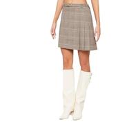 Guess - Gonna corta Principe di Galles - Femme - Jupes - Multicolore - Taille: 36 FR