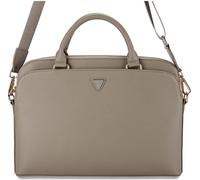 Guess Grainé Poche zippée Logo triangle 15" gris
