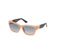 GUESS Gu00105 Lunettes Femme, Beige Brillant, Taille Unique