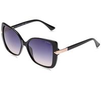 Guess Femme GU7820 01B Lunettes de soleil Injecté Noir Fumée Papillon Normale Ombré