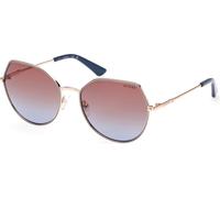 Guess GU7867 28F shiny rose gold 58/18/140 Lunettes de soleil pour femmes