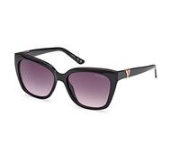 Guess GU7878 Lunettes, Shiny Black, 55/16/140 pour femme, Noir brillant