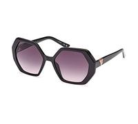 GUESS GU7879 Lunettes de Soleil, Shiny Black, 54 Unisex