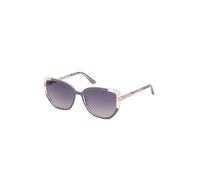 Guess GU7882 Lunettes, Gris/Other, 55/15/135 pour femme, Autres gris