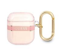 Guess GUA2HHTSP Coque pour AirPods Rose/Rose