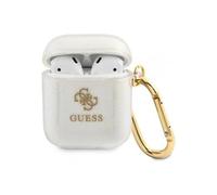 Guess GUA2UCG4GT Housse AirPods Collection paillettes transparente