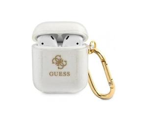 Guess GUA2UCG4GT Housse AirPods Collection paillettes transparente