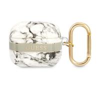 Guess GUA3HCHMAG Couverture AirPods 3 gris/gris Marble Strap Collection