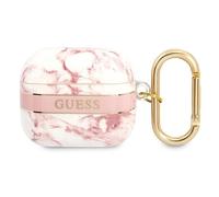 Guess GUA3HCHMAP Coque rose pour AirPods 3, ?tui pour ?couteurs + casque, Pink