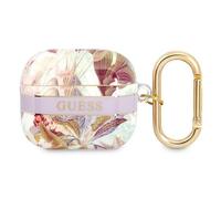 Coque pour Airpods 3 Flowers avec Anneau Guess Multicolore