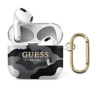 Guess GUA3UCAMG Housse de Protection pour AirPods 3 Noir