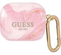Guess GUA3UNMP Étui Marble Collection pour Apple AirPods 3, rose