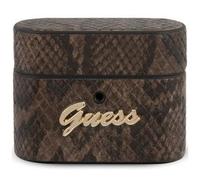 Guess Guacappusnsmlbr Airpods Pro Cover Brown/Brown Python Collection