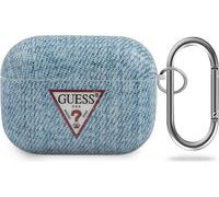 Guess Guacaptpujullb Airpods Pro Cover Blue/Light Blue Jeans Collection