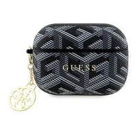 Guess GUAP2PGCE4CK Housse pour AirPods Pro 2 Cover - GCube noir Charm