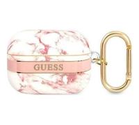 Guess GUAPHCHMAP Coque AirPods Pro rose, étui pour écouteurs et casque, Pink
