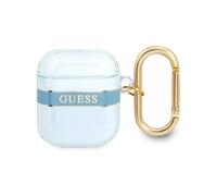 Guess GUAPHHTSB Collection AirPods Pro Housse Strap - Bleu