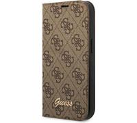 Guess Gubkp14Shg4Shw Iphone 14 6.1 Brown/Brown Book 4G Vintage Gold Logo