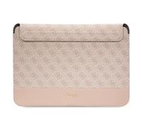 Guess GUCS13TBE Saffiano Look-UP - Housse pour Ordinateur (33,02 cm/13"), Couleur Beige/Multicolore