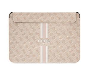 Guess GUCS14P4RPSP Manchon avec Rayures imprimées Rose 4G 14", Rose