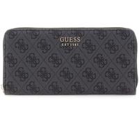 Guess Guess Brenton Slg Large Zip Around Black Bag