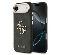 Guess Guess Coque 4G Metal Logo Backcover iPhone Air Gold Edge Black Noir