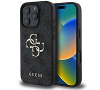 CG Mobile Étui rigide pour iPhone 16 Pro 6.3 – 4G Big Logo – Noir